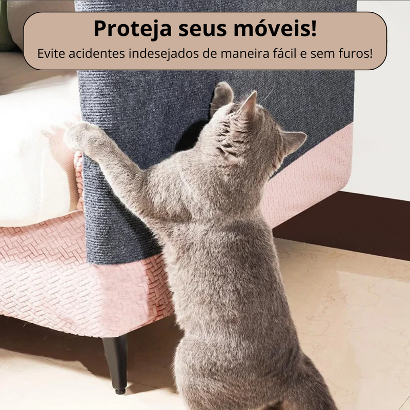 Carpete Adesivo Protetor de Moveis Contra Unha de Gatos