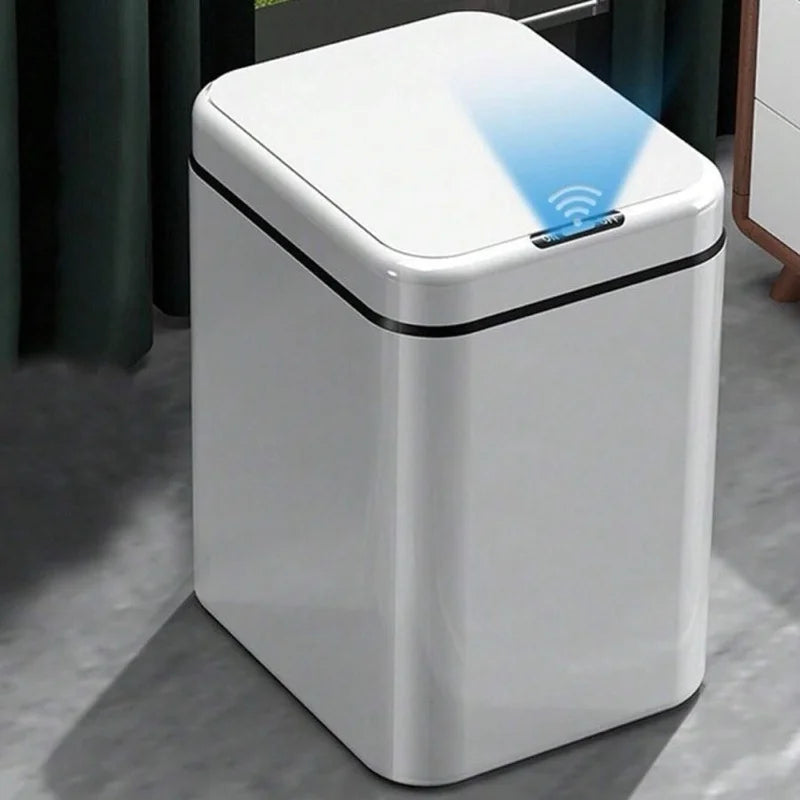 Lixeira Inteligente com Sensor Automática - Banheiro/Cozinha