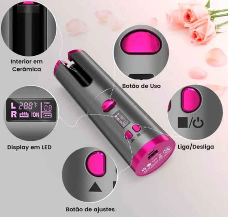 Babyliss Sem Fio Modelador De Cachos Automático